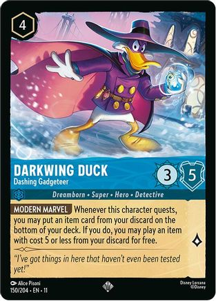 Darkwing Duck - Dashing Gadgeteer (150/204) [Winterspell]