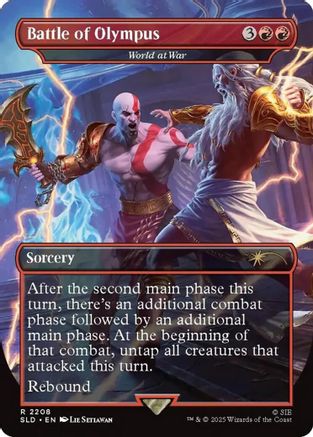Battle of Olympus - World at War [Secret Lair Drop Series]