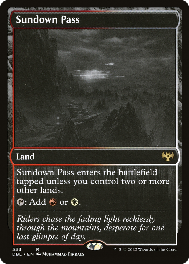 Sundown Pass [Innistrad: Double Feature]