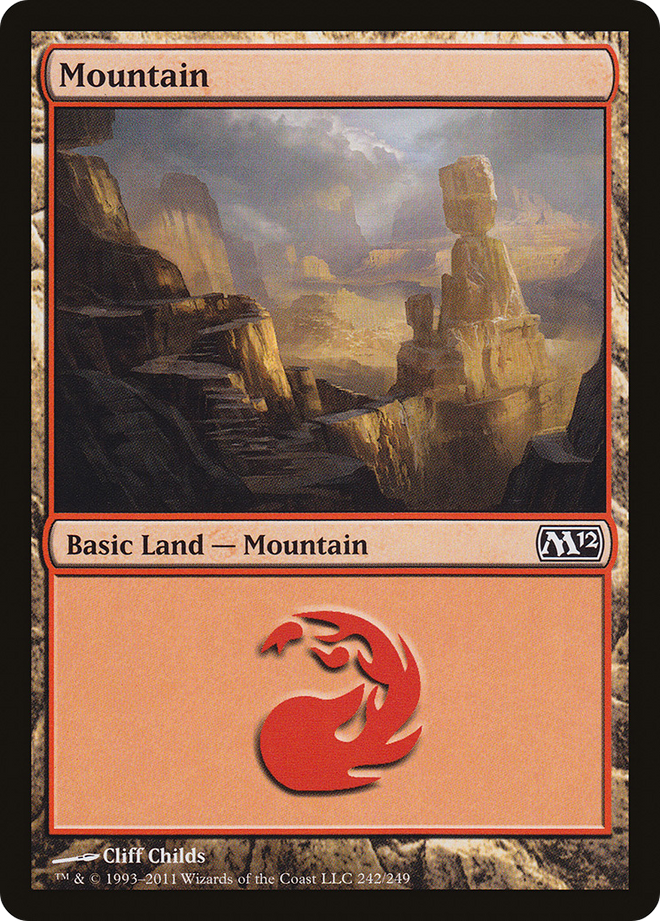 Mountain (242) [Magic 2012]