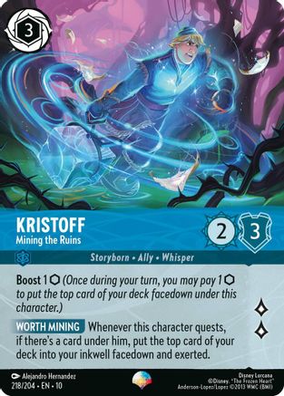 Kristoff - Mining the Ruins (Epic) (218/204) [Whispers in the Well]