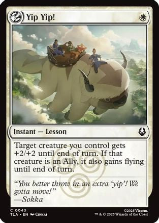 Yip Yip! [Avatar: The Last Airbender]