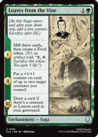 Leaves from the Vine [Avatar: The Last Airbender]