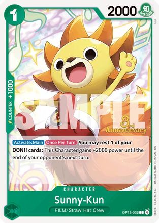 Sunny-Kun [Carrying On His Will: 3rd Anniversary Tournament Cards]