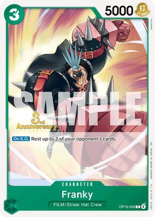 Franky [Carrying On His Will: 3rd Anniversary Tournament Cards]