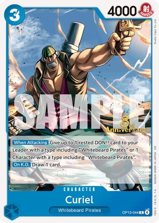 Curiel [Carrying On His Will: 3rd Anniversary Tournament Cards]