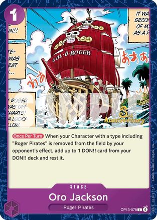 Oro Jackson [Carrying On His Will: 3rd Anniversary Tournament Cards]