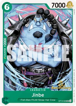 Jinbe [Carrying On His Will: 3rd Anniversary Tournament Cards]