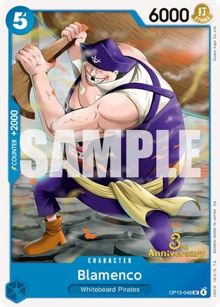 Blamenco [Carrying On His Will: 3rd Anniversary Tournament Cards]