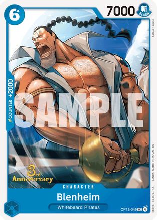 Blenheim [Carrying On His Will: 3rd Anniversary Tournament Cards]