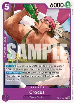 Crocus [Carrying On His Will: 3rd Anniversary Tournament Cards]