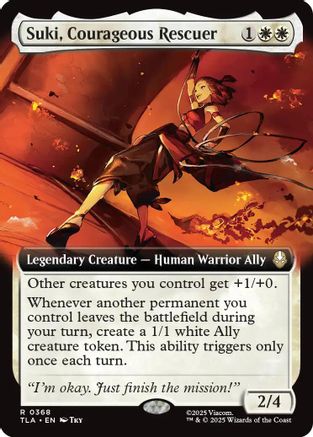 Suki, Courageous Rescuer (Extended Art) [Avatar: The Last Airbender]