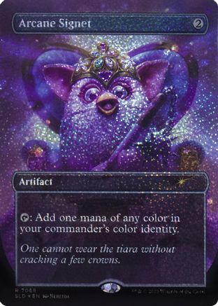 Arcane Signet (7068) (Confetti Foil) [Secret Lair Drop Series]