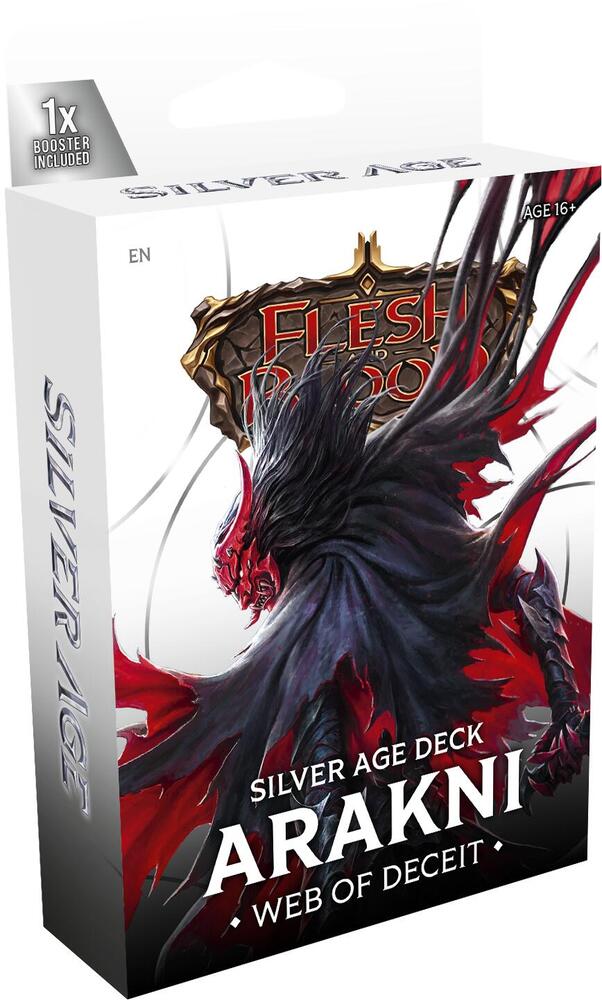 Silver Age Chapter 2 Deck - Arakni Web of Deceit (Chaos Assassin)