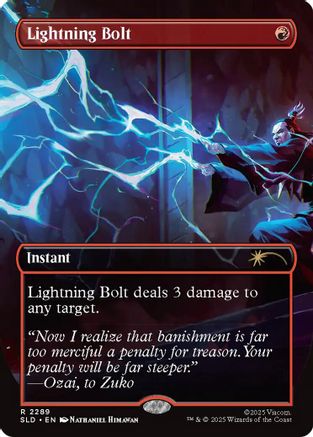 Lightning Bolt (2289) [Secret Lair Drop Series]