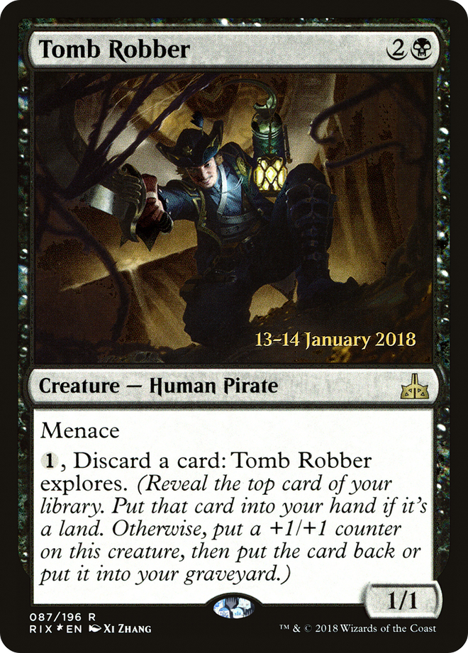 Tomb Robber [Rivals of Ixalan Prerelease Promos]