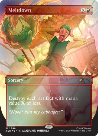 Meltdown (Rainbow Foil) [Secret Lair Drop Series]