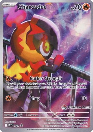 Charcadet (022) (Pokemon Center Exclusive) [Mega Evolution Promo]