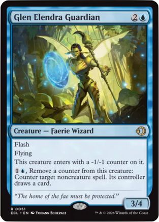 Glen Elendra Guardian (ECL-051) - Lorwyn Eclipsed