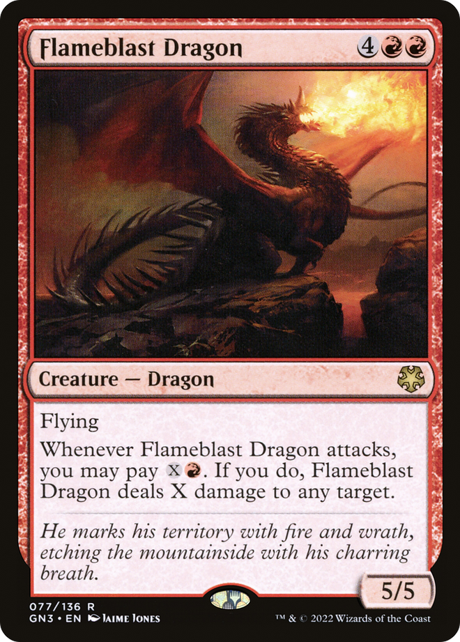 Flameblast Dragon [Game Night: Free-for-All]