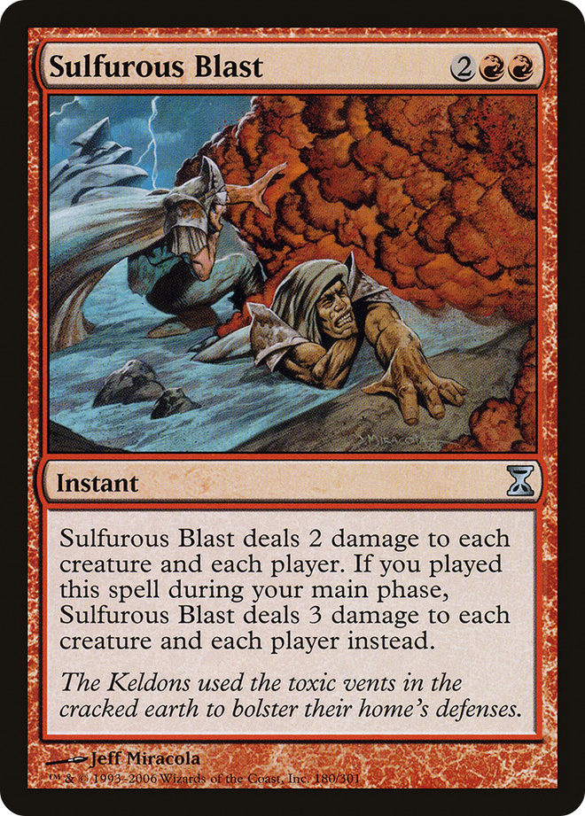 Sulfurous Blast [Time Spiral]