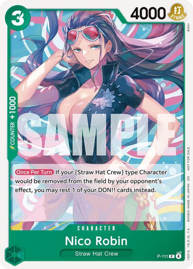 Nico Robin (Heroines Battle Pack) (P-111) - One Piece Promotion Cards Foil