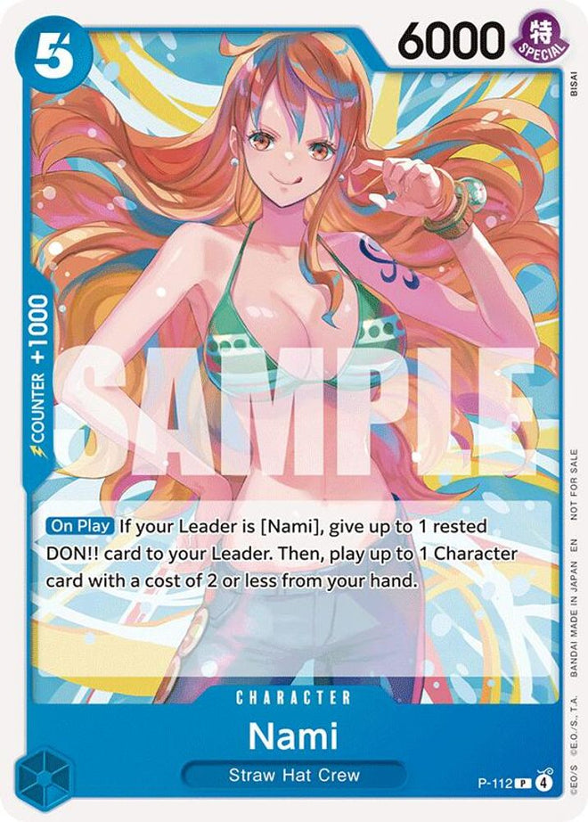 Nami (Heroines Battle Pack) (P-112) - One Piece Promotion Cards Foil