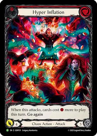 Hyper Inflation (GEM131) - GEM Pack 4 Rainbow Foil