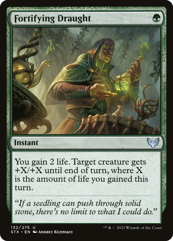 Fortifying Draught [Strixhaven: School of Mages]