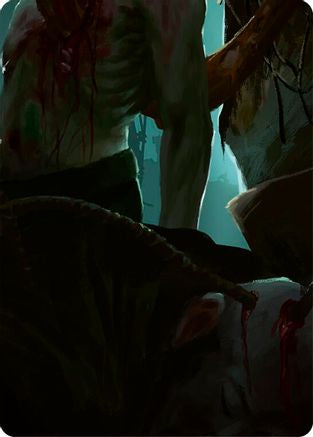 Riptide, Lurker of the Deep // Gravy Bones, Shipwrecked Looter Double Sided Art Card (Bottom Right) - GEM Pack 2