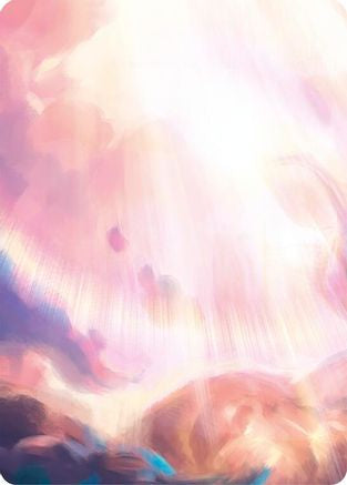 Enlightened Strike // Shelter from the Storm Double Sided Art Card (Top Right) - GEM Pack 4