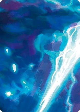 Enlightened Strike // Shelter from the Storm Double Sided Art Card (Bottom Right) - GEM Pack 4