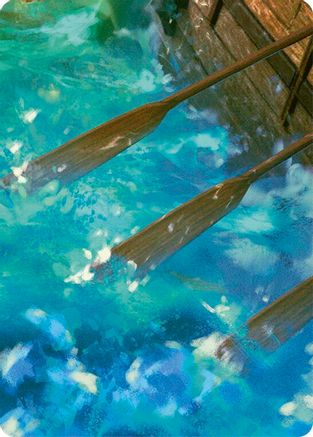 Treasure Island // High Seas Map Doubled Sided Art Card (Bottom Center) - High Seas