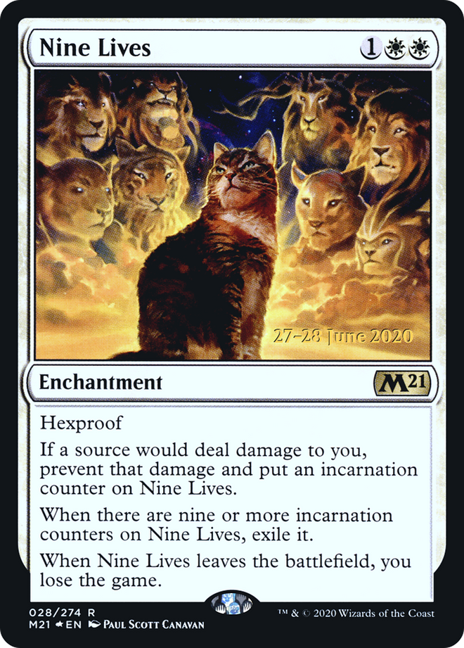 Nine Lives [Core Set 2021 Prerelease Promos]