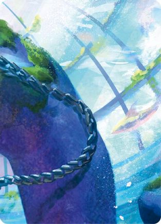 Eye of Ophidia Art Card (Top Right) - Compendium of Rathe - Antiquity Pack Rainbow Foil