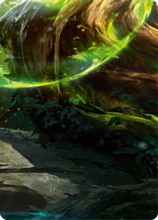 Heart of Fyendal Art Card (Bottom Center) - Compendium of Rathe - Antiquity Pack Rainbow Foil