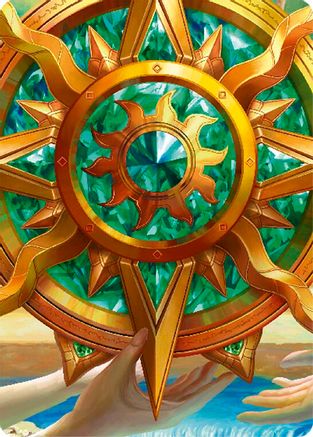Riches of Tropal-Dhani Art Card (Middle Center) - Compendium of Rathe - Antiquity Pack Rainbow Foil