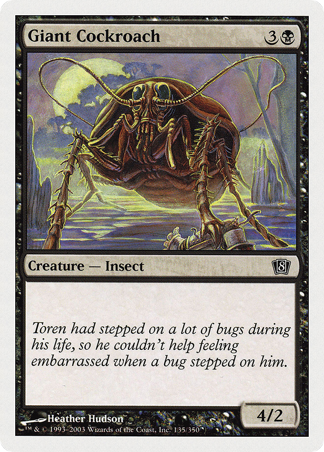 Giant Cockroach [Eighth Edition]