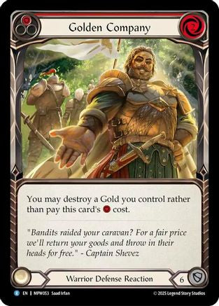 Golden Company (Red) (MPW053) - Mastery Pack Warrior
