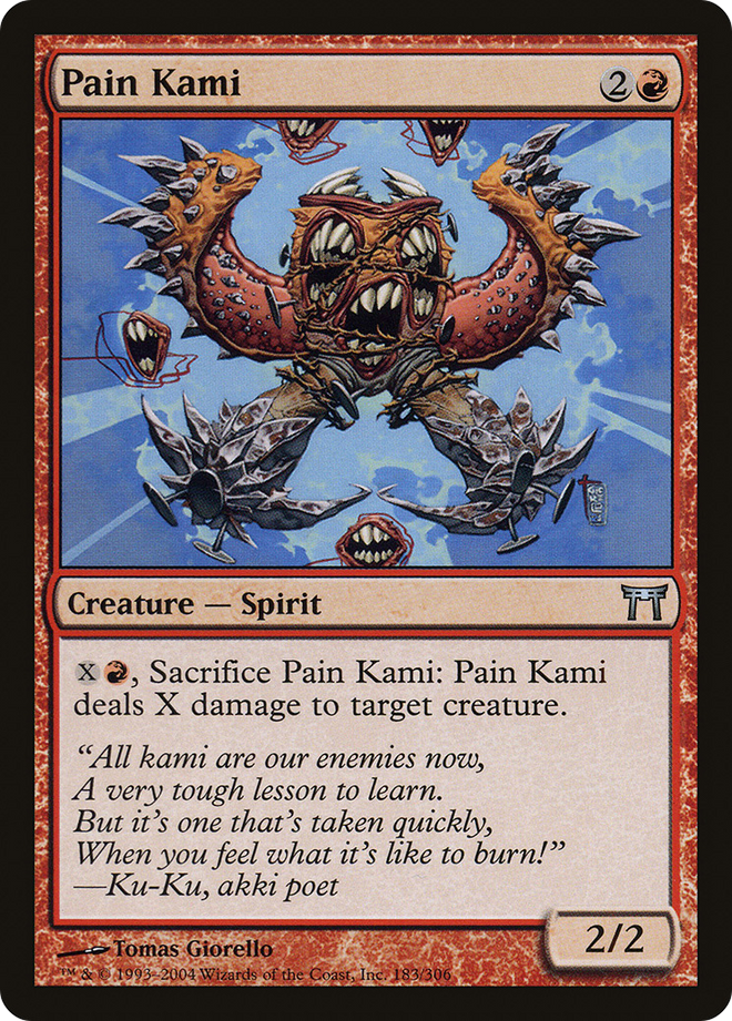 Pain Kami [Champions of Kamigawa]