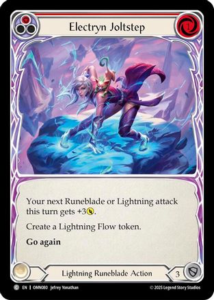 Electryn Joltstep (Red) (OMN080) - Omens of the Third Age