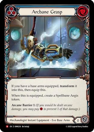 Arcbane Grasp (Blue) (OMN236) - Omens of the Third Age Cold Foil