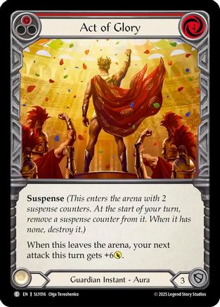 Act of Glory (Red) (SLY016) - Silver Age Chapter 3