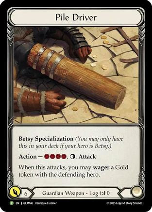 Pile Driver (GEM146) - Gem Pack 5 Cold Foil