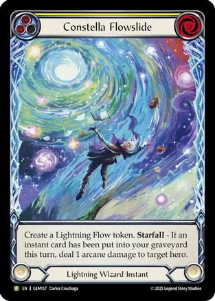 Constella Flowslide (Yellow) (GEM157) - Gem Pack 5