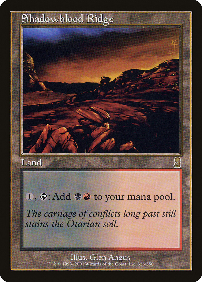Shadowblood Ridge [Odyssey]