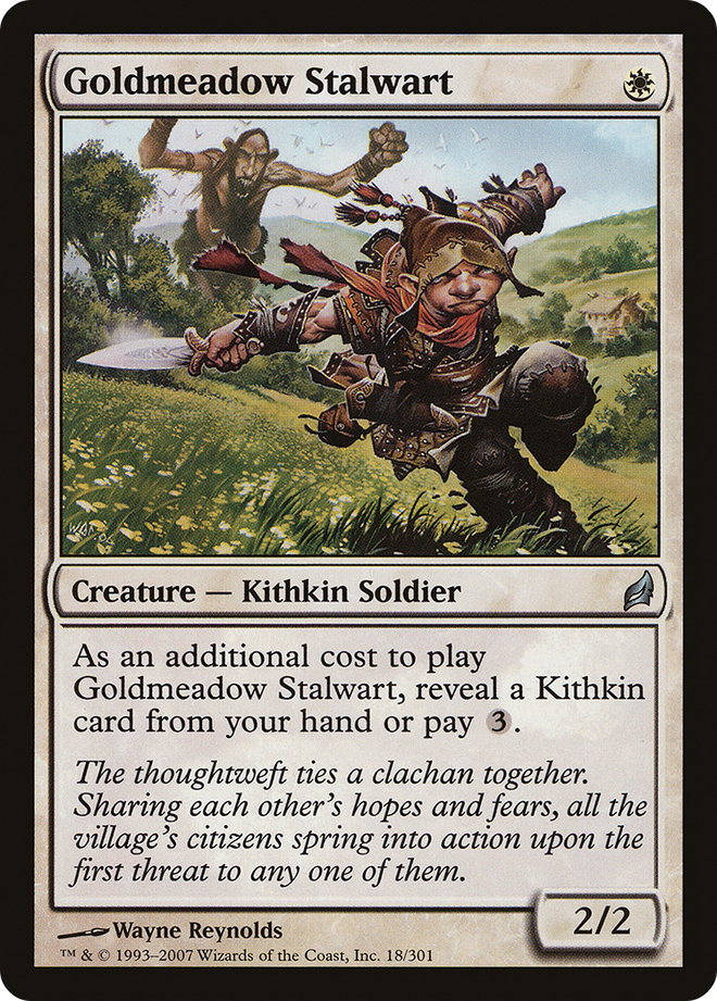 Goldmeadow Stalwart [Lorwyn]