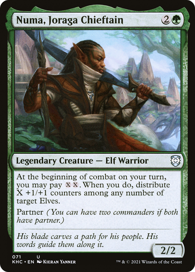 Numa, Joraga Chieftain [Kaldheim Commander]