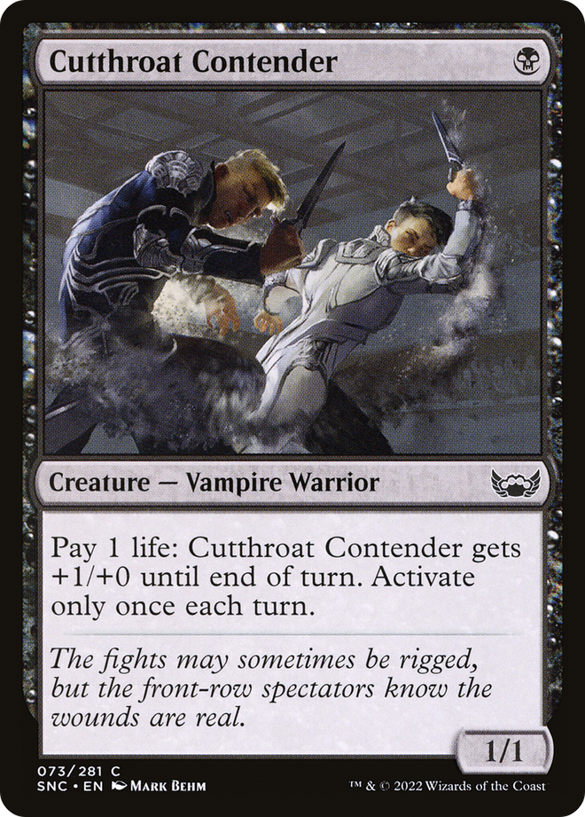 Cutthroat Contender [Streets of New Capenna]
