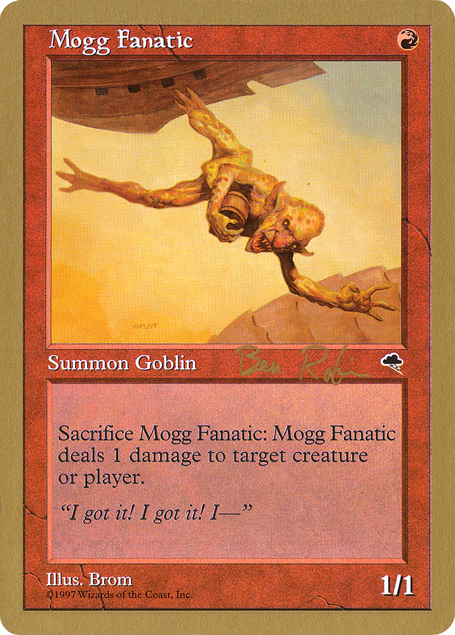 Mogg Fanatic (Ben Rubin) [World Championship Decks 1998]